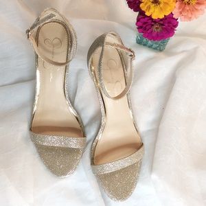 Jessica Simpson glitter high heels 🔹NWT